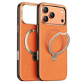 Torras - QPRO Leather Series - iPhone 17 Pro - Orange