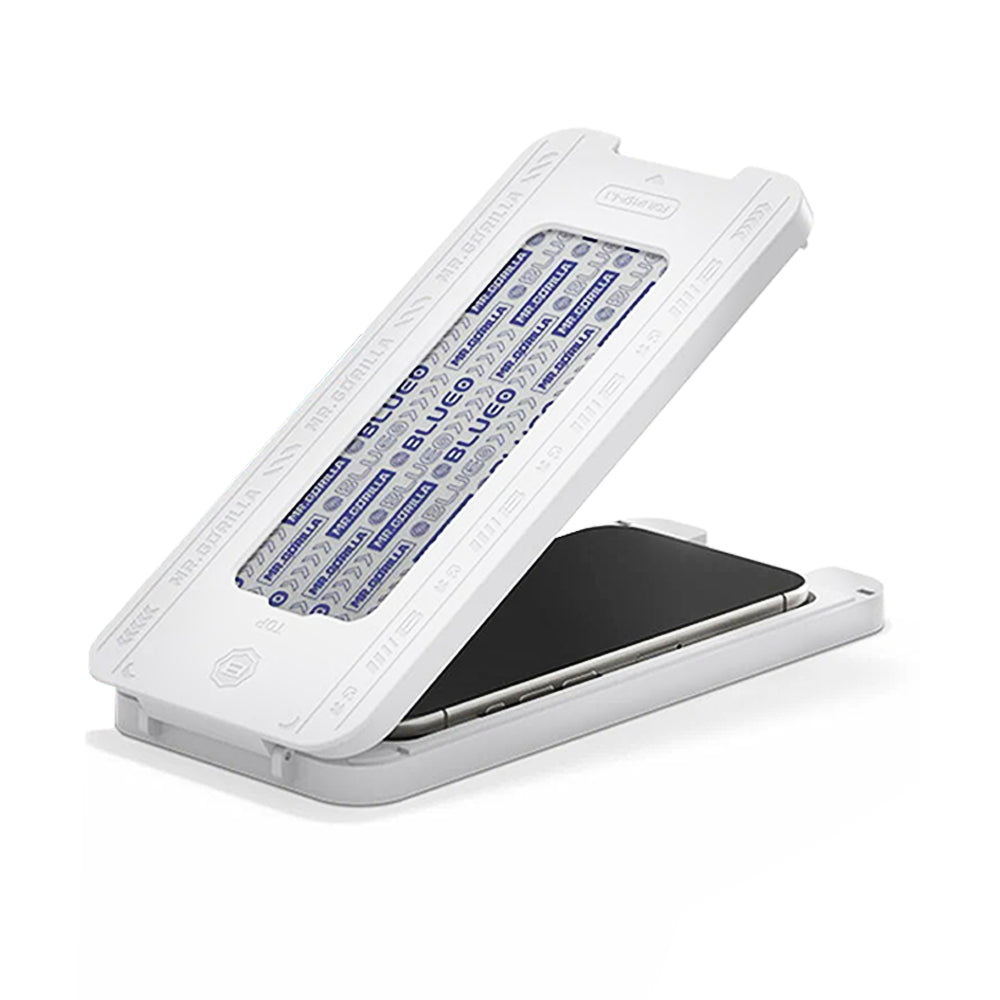 Blueo - Crystal Anti-Scratch Glass with Applicator - iPhone 17 Air - Black