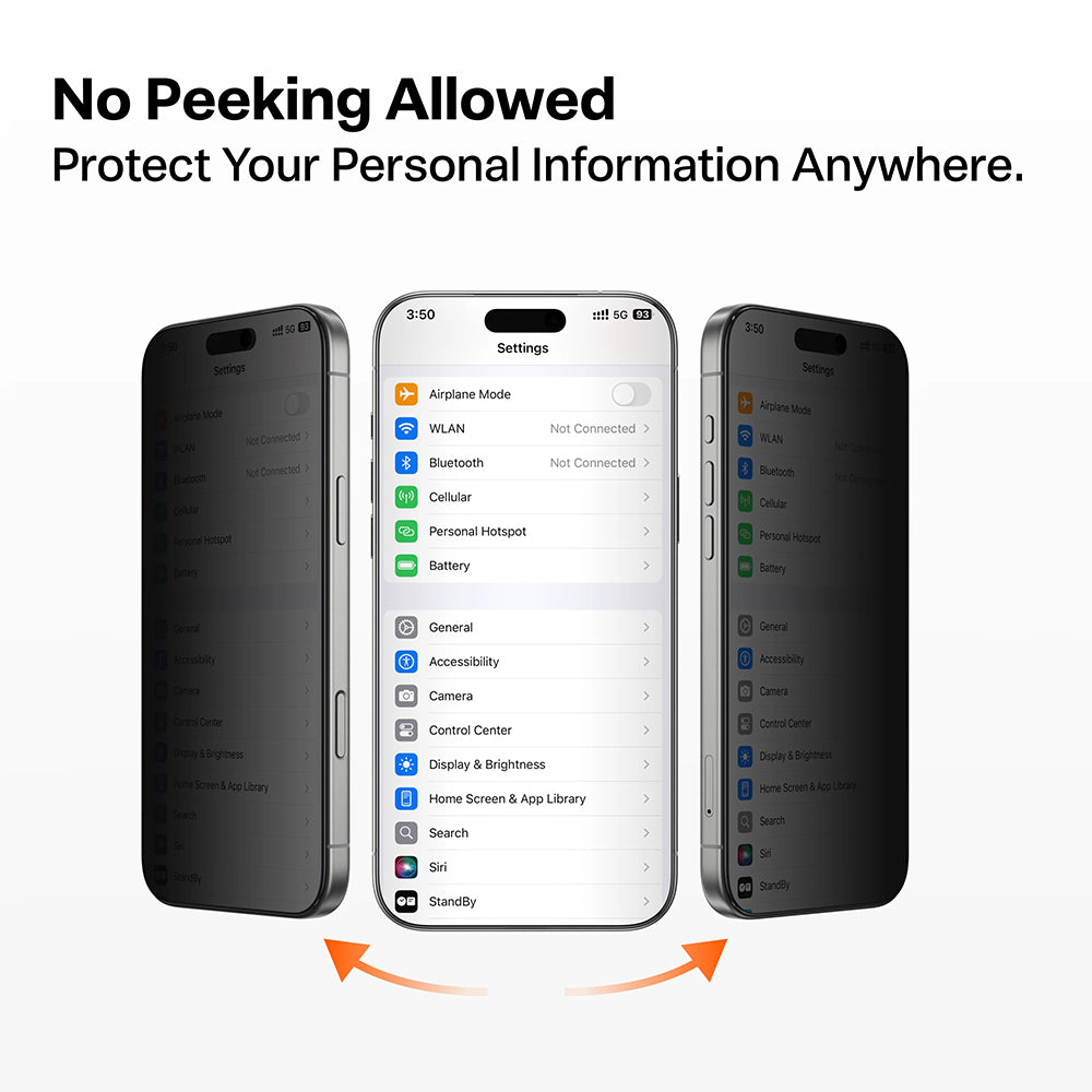 Torras - GlassGo Install Master Privacy - iPhone 17 Pro Max - Black