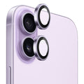Blueo Folie de protectie Blueo Original Metal Frame Lens Glass compatibil cu iPhone 17, Mov