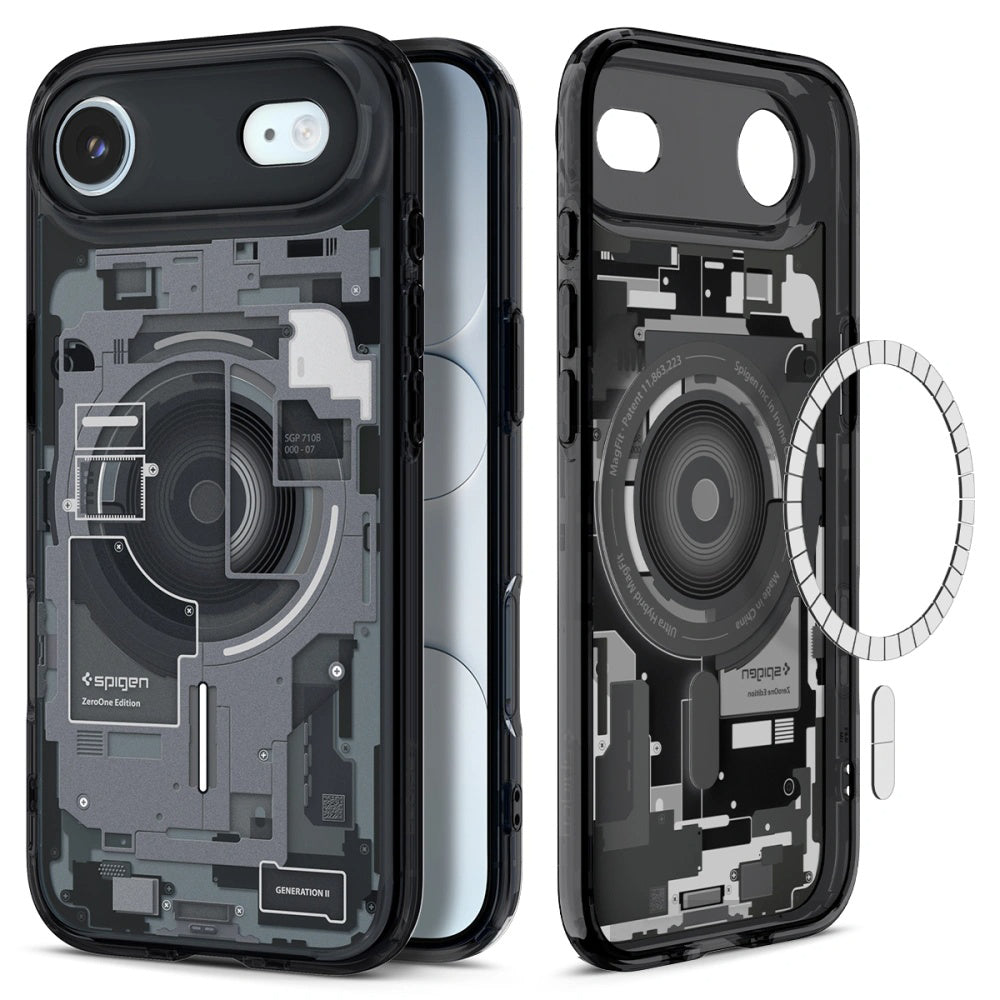 Spigen - Ultra Hybrid Zero One MagSafe (ACS10320) - iPhone 17 Air - Black
