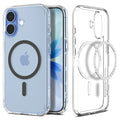 Spigen Husa de protectie Spigen Ultra Hybrid MagSafe (ACS10381) compatibil cu iPhone 17, Transparent /Graphite