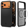 Spigen - Enzo Aramid "T" MagSafe (ACS09906) - iPhone 17 Pro Max - Black