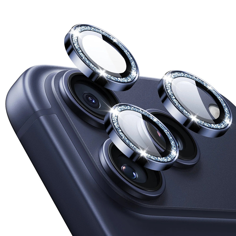 ESR - Armorite Camera Lens Protectors - iPhone 14 Pro/Pro Max/15 Pro/Pro Max/16 Pro/Pro Max/17 Pro/Pro Max - Blue Shimme