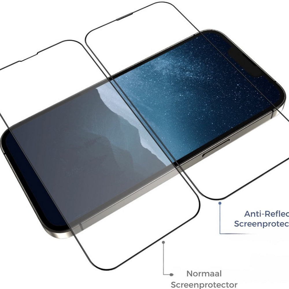 Blueo - Anti-Reflective HD Glass - iPhone 17 Air - Black