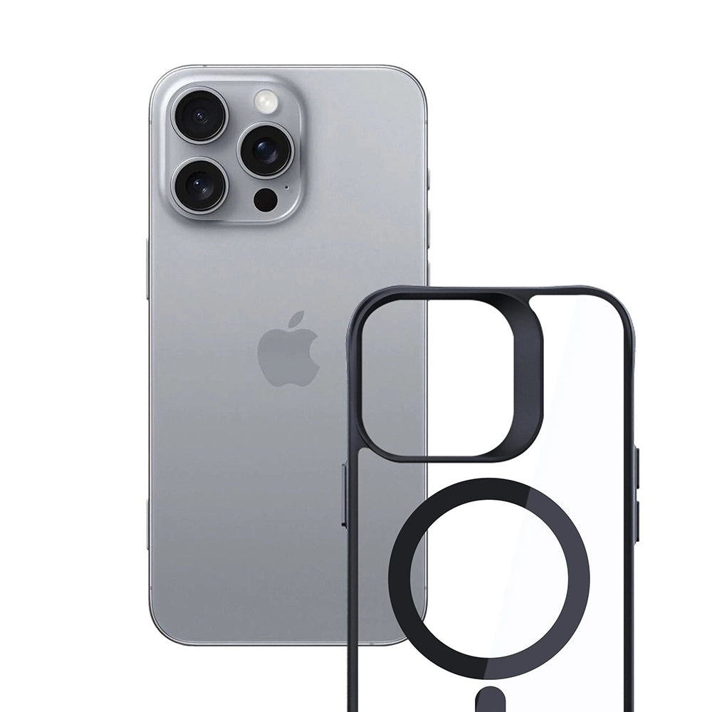 3mk - Satin Armor MagCase - iPhone 16 Pro - Transparent