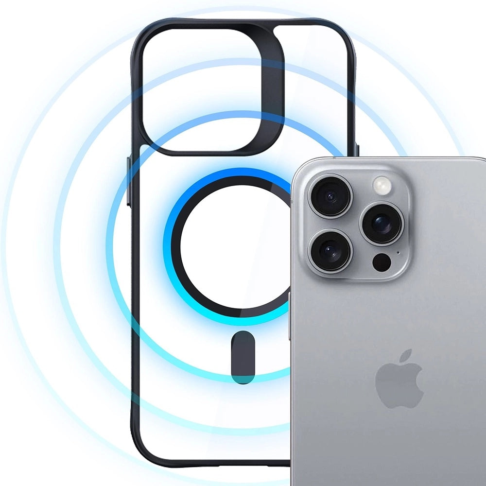 3mk - Satin Armor MagCase - iPhone 16 Pro - Transparent