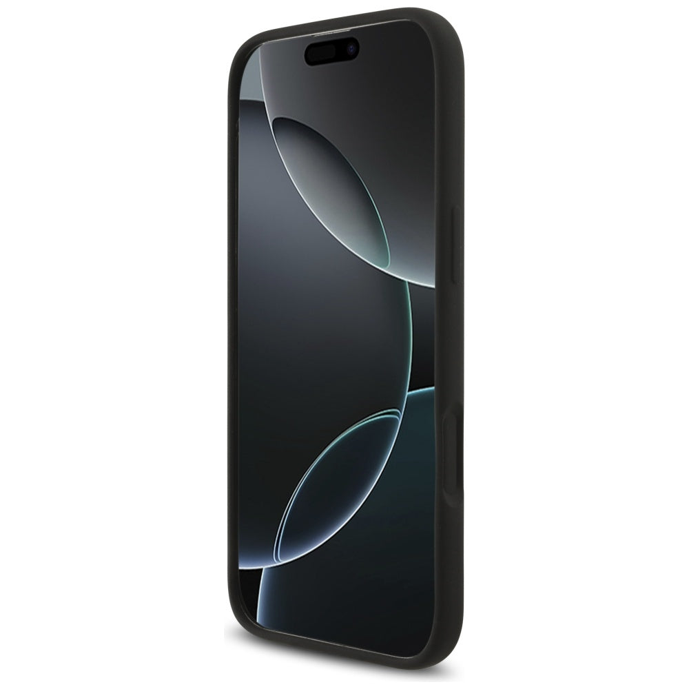 Husa pentru iPhone 17 Air - Guess Silicone Big 4G Script (GUHCP17MSC4GSMK) - Black