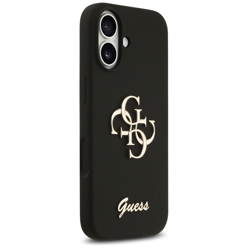 Husa pentru iPhone 17 - Guess Silicone Big 4G Script (GUHCP17SSC4GSMK) - Black