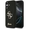 Husa pentru iPhone 17 - Guess Silicone Big 4G Script (GUHCP17SSC4GSMK) - Black