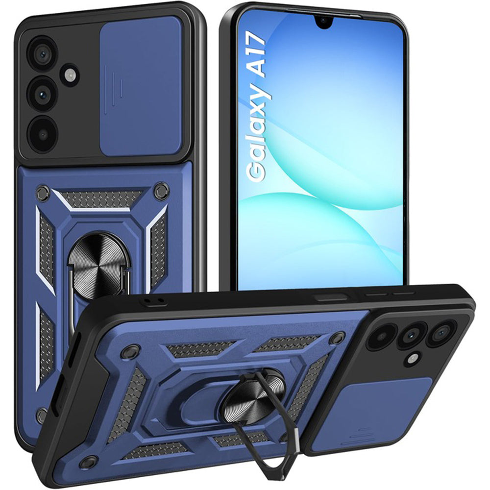 Techsuit - CamShield Series - Samsung Galaxy A17 5G / A17 4G / M17 / F17 - Blue