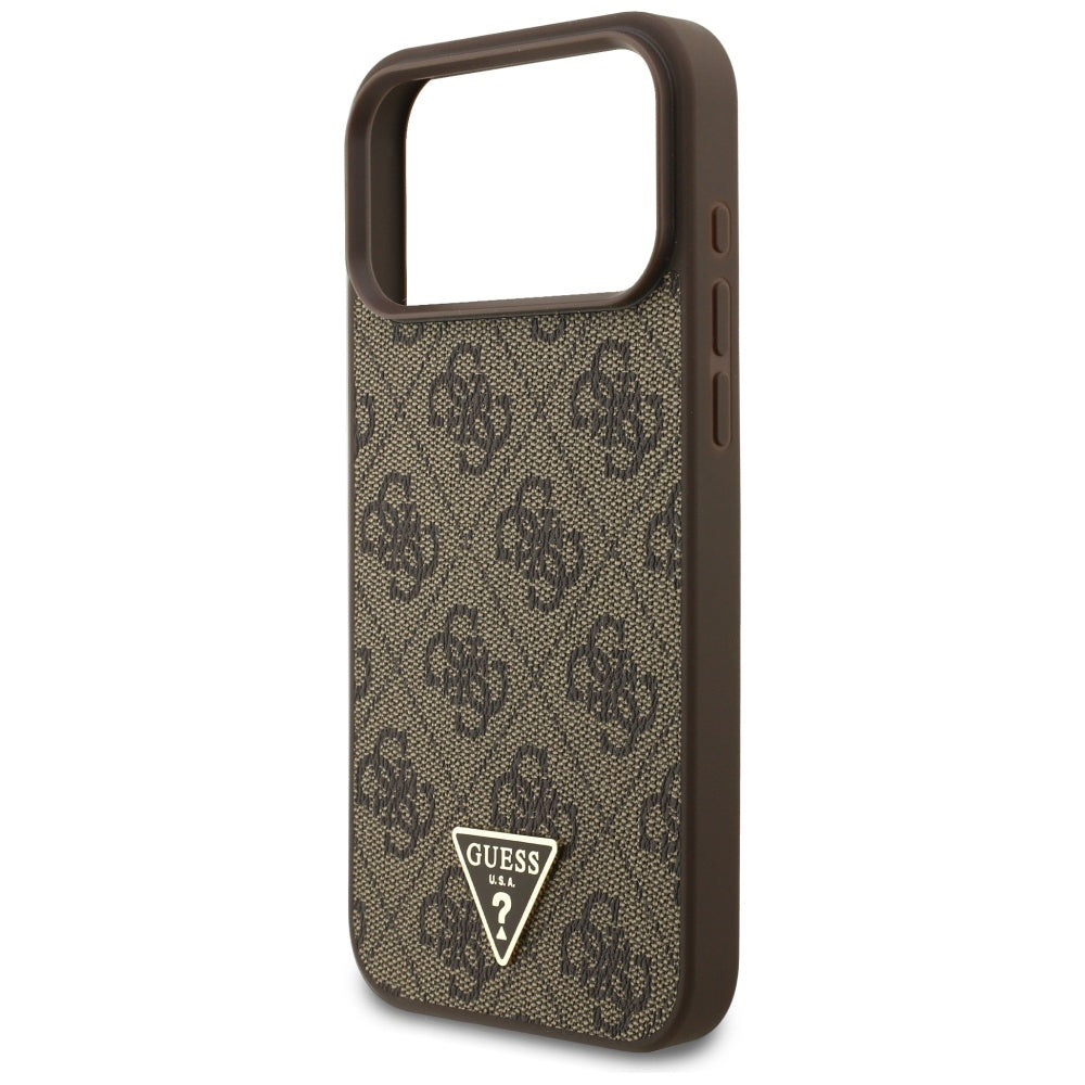 Husa de protectie Guess compatibil cu iPhone 17 Pro Max, Maro