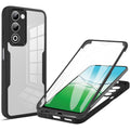 Techsuit - ColorVerse 360 Series + Screen Protector - Oppo A5 4G / A5 5G - Black