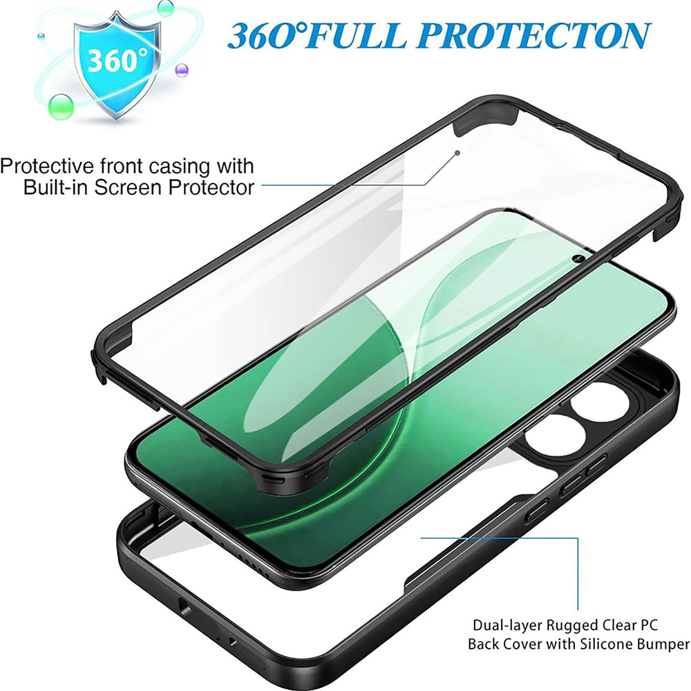 Techsuit - ColorVerse 360 Series + Screen Protector - Oppo Reno14 F / Reno14 FS 5G - Blue