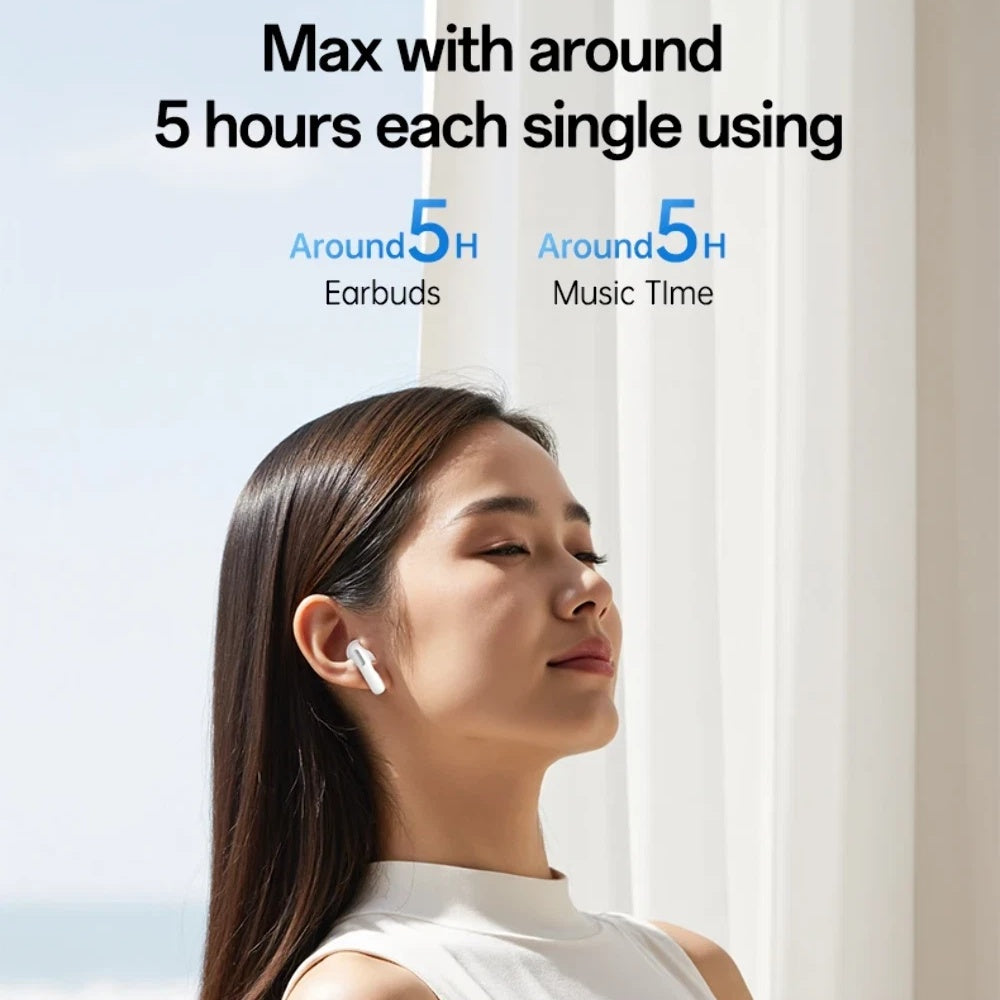 Yesido - Wireless Earbuds (TWS34) - Dual Microphone, ANC, Bluetooth 5.3, ENC, In-ear Design, Touch Control, 320mAh - Whi