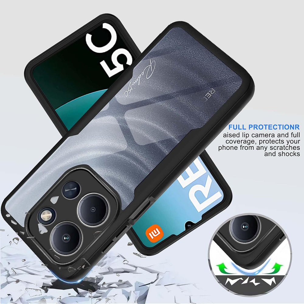 Techsuit - ColorVerse 360 Series + Screen Protector - Xiaomi Redmi 15C 4G / Redmi 15C 5G - Blue