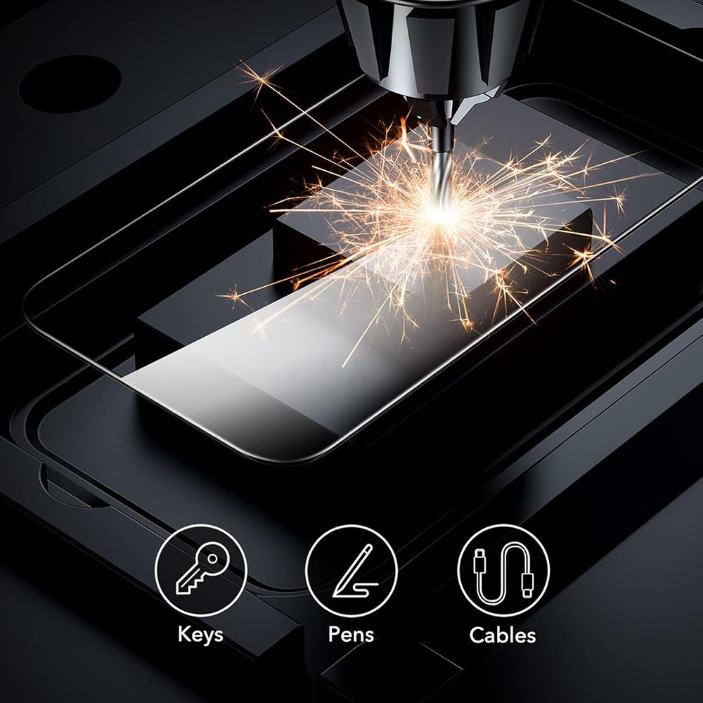 ESR - Tempered Glass (3 pack) - iPhone 17 Pro Max - Black