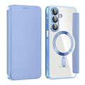 Techsuit - SmartMag Book Case - Samsung Galaxy A17 5G / A17 4G / M17 / F17 - Light Blue