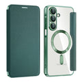 Techsuit - SmartMag Book Case - Samsung Galaxy A17 5G / A17 4G / M17 / F17 - Green
