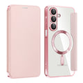 Techsuit - SmartMag Book Case - Samsung Galaxy A17 5G / A17 4G / M17 / F17 - Pink