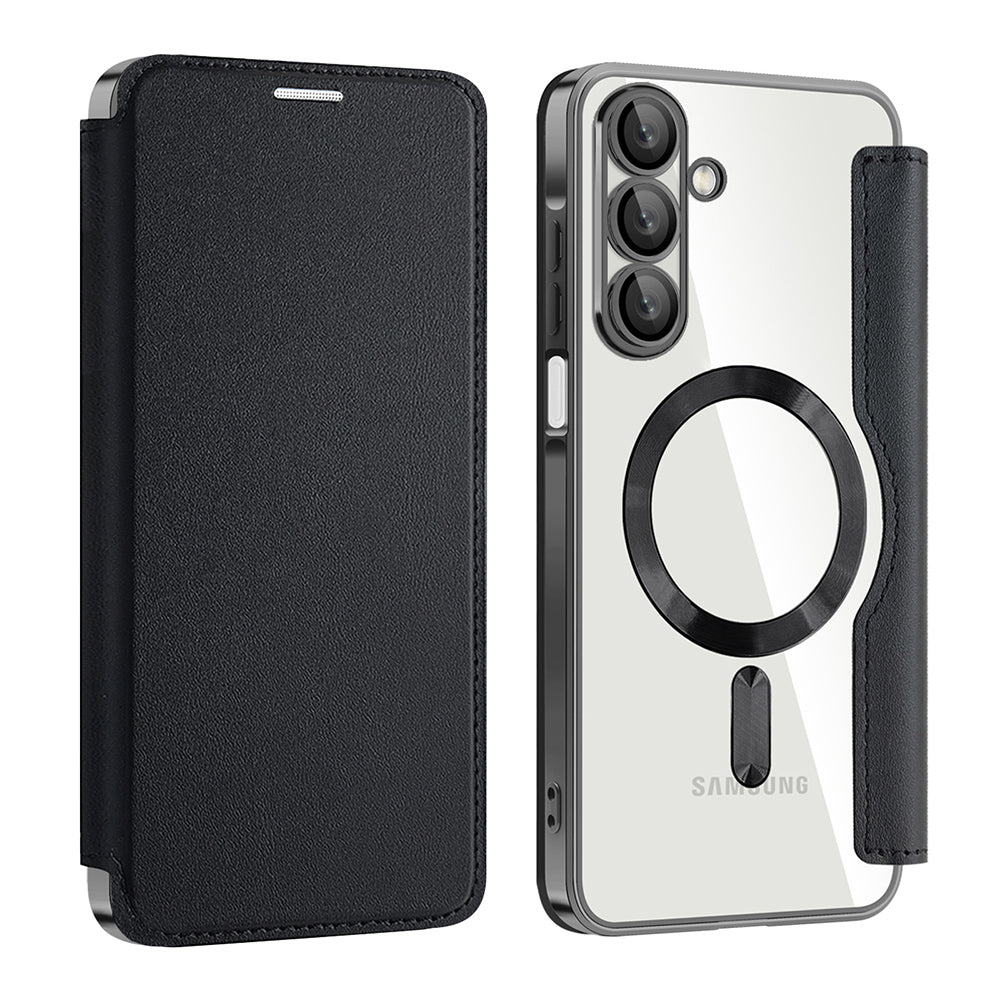 Techsuit - SmartMag Book Case - Samsung Galaxy A17 5G / A17 4G / M17 / F17 - Black
