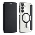 Techsuit - SmartMag Book Case - Samsung Galaxy A17 5G / A17 4G / M17 / F17 - Black