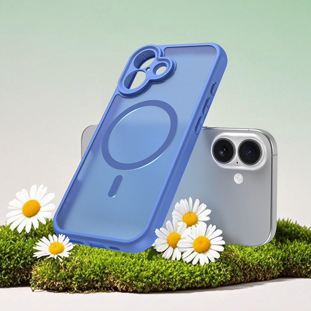 Techsuit - HaloFrost II MagSafe - iPhone 16 - Sky Blue
