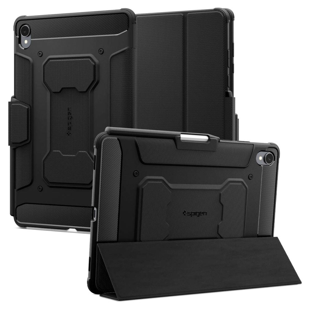 Spigen Husa de protectie tableta Spigen Rugged Armor Pro (ACS10149) compatibil cu Samsung Galaxy Tab S11, Negru