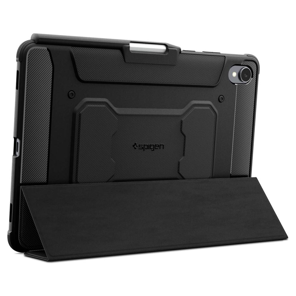 Spigen Husa de protectie tableta Spigen Rugged Armor Pro (ACS10149) compatibil cu Samsung Galaxy Tab S11, Negru – imagin