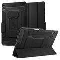 Husa de protectie tableta Spigen Rugged Armor Pro compatibil cu Samsung Galaxy Tab S11 Ultra, Negru