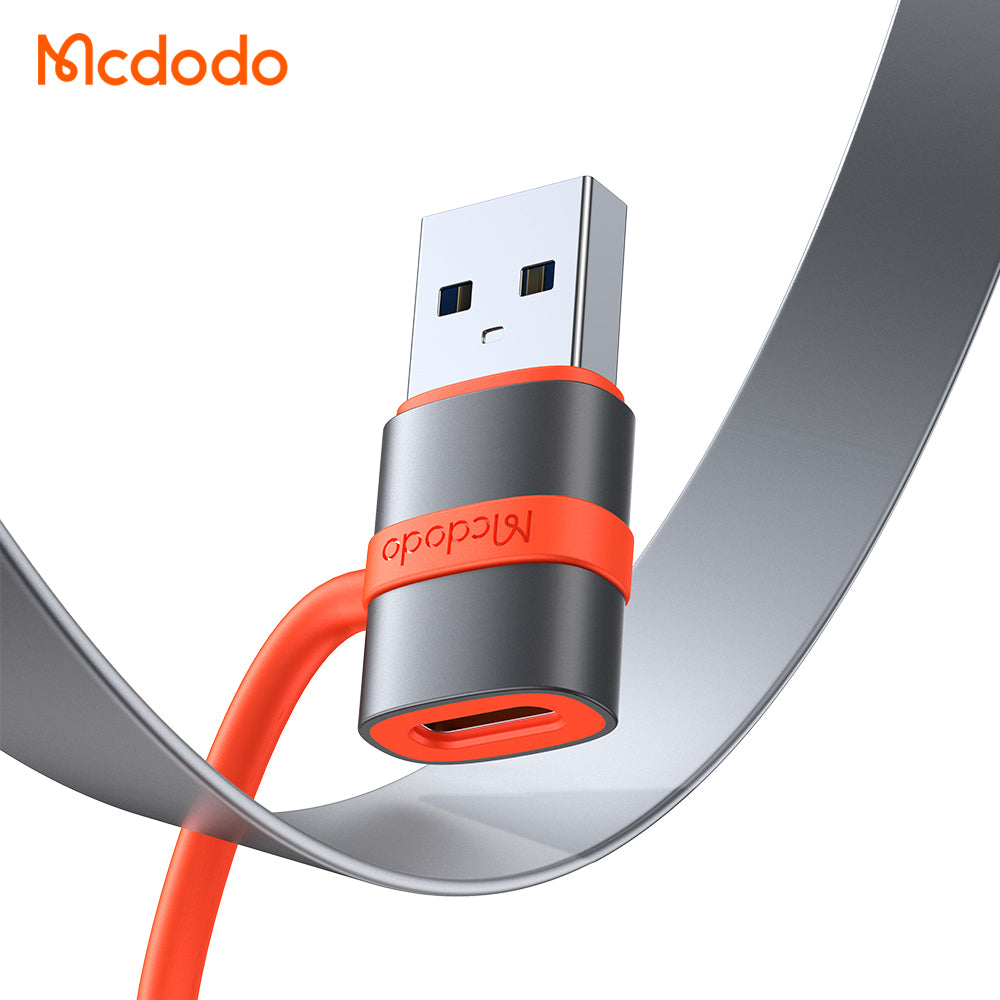 Mcdodo - Adapter (OT-3800) - with Silicone Hook, Aluminium Alloy, Type-C to USB 3.0, 5Gbps, Portable Design, Plug&Play -