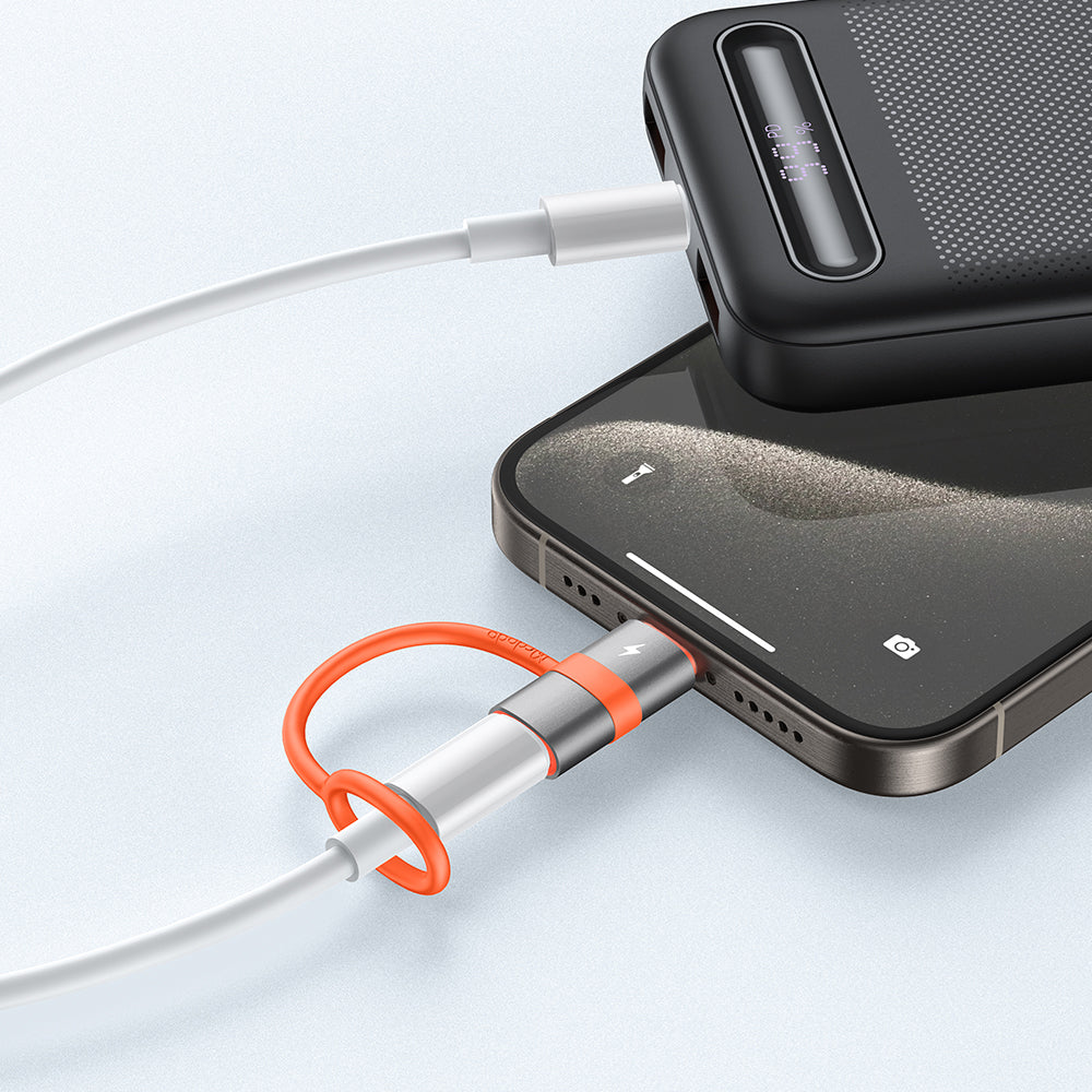 Adaptor Mcdodo Lightning la USB-C 3A 60W, Gri