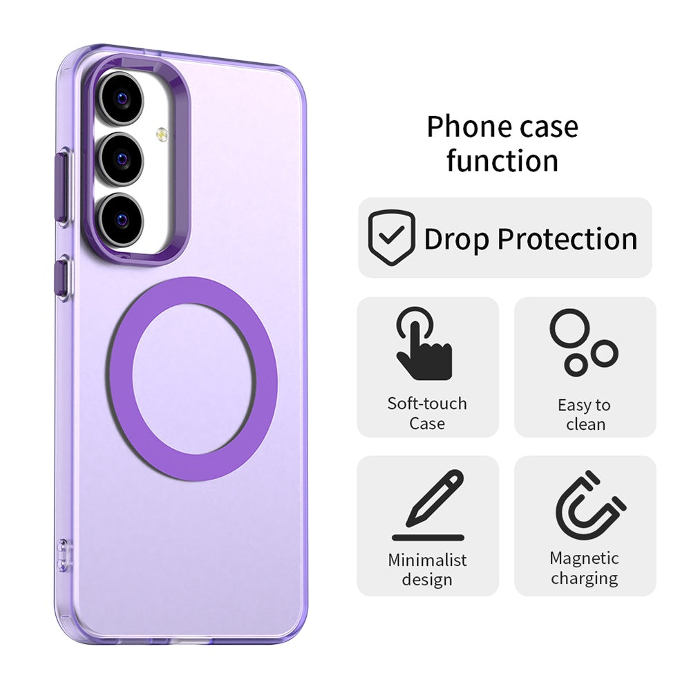 Techsuit - CandyCase MagSafe - Samsung Galaxy S25 FE - Purple