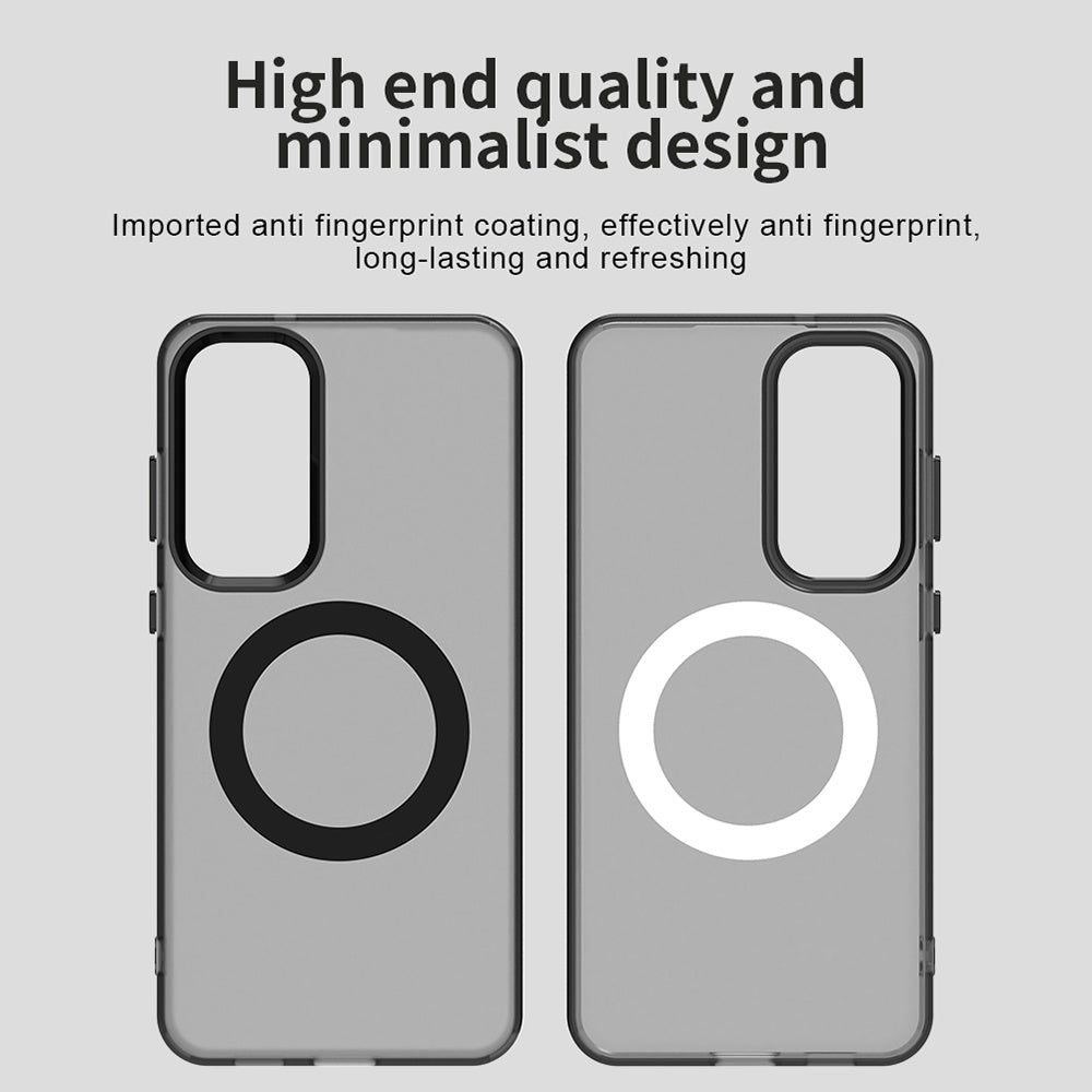 TechSuit Husa de protectie Techsuit CandyCase MagSafe compatibil cu Samsung Galaxy S25 FE, Negru – imagine 5
