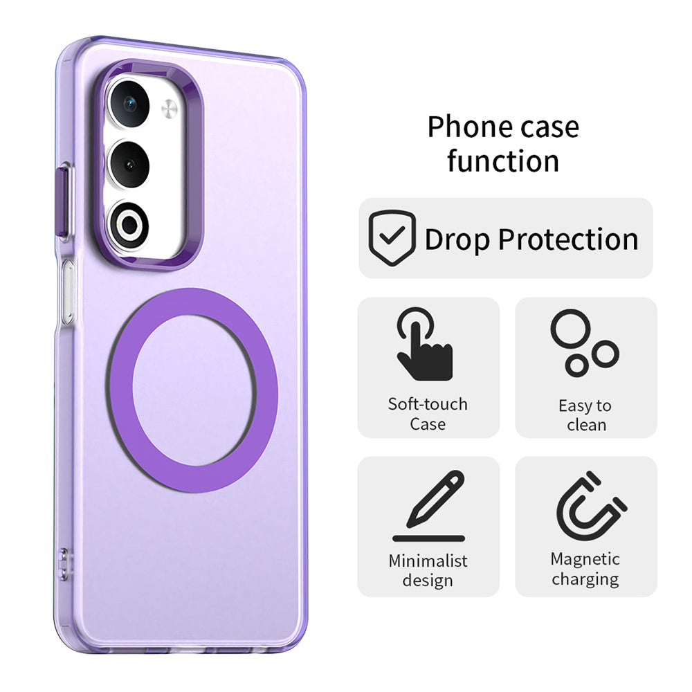 Techsuit - CandyCase MagSafe - Oppo A5 4G / A5 5G - Purple