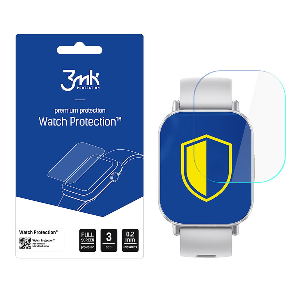 3mk - FlexibleGlass (3 pack) - Xiaomi Redmi Watch 5 Active - Clear