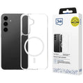 3mk - Armor MagCase - Samsung Galaxy S25 / S24 - Transparent