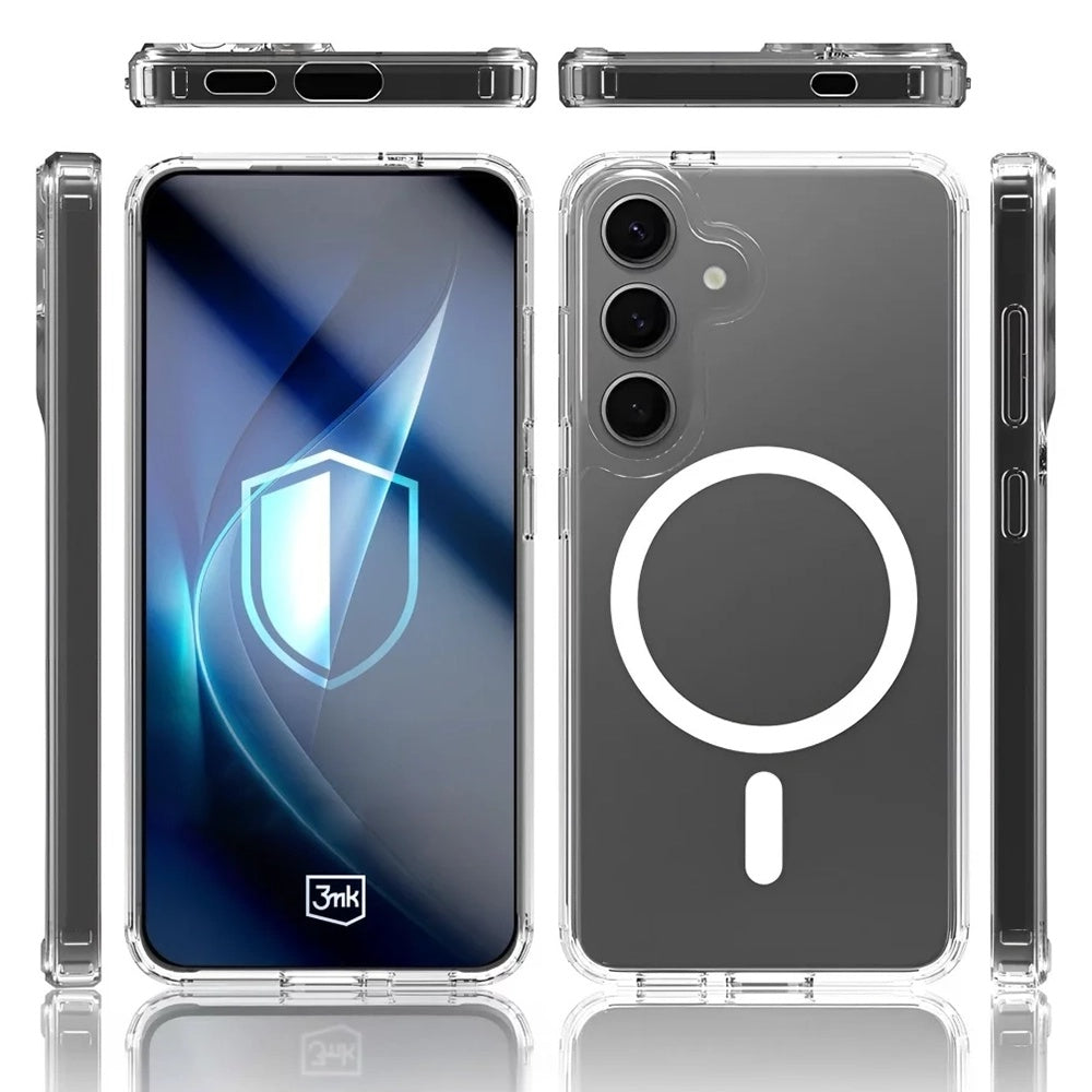 3mk - Armor MagCase - Samsung Galaxy S25 / S24 - Transparent