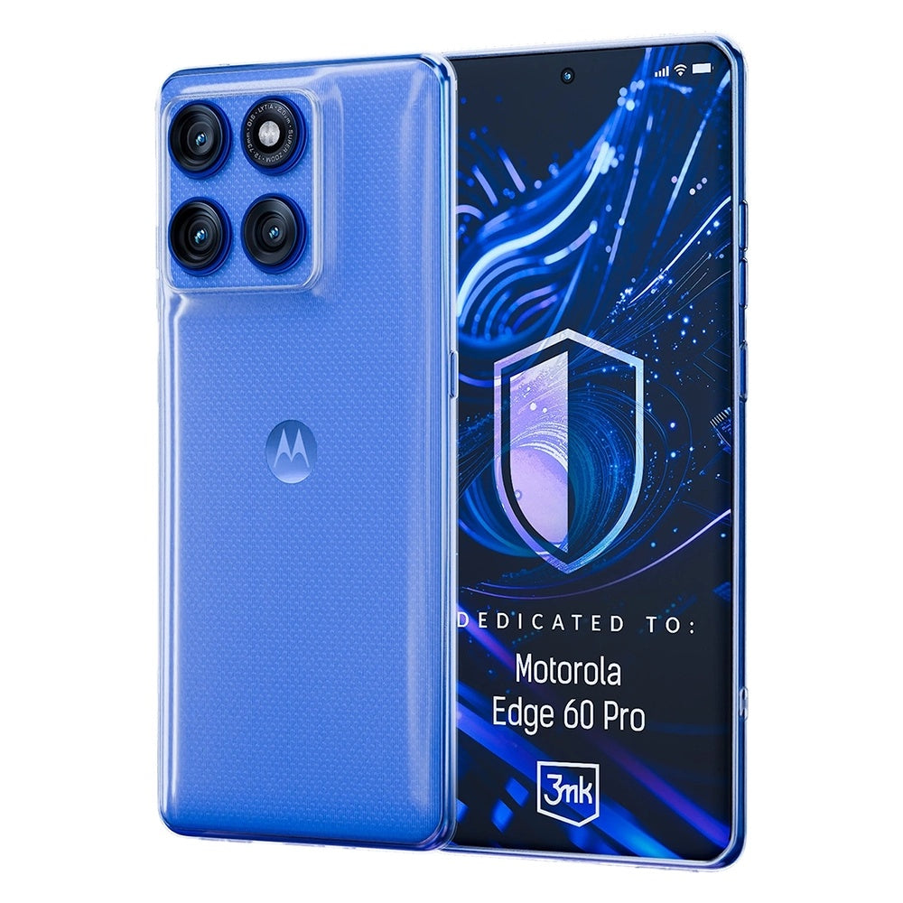 3mk - Clear Case - Motorola Edge 60 Pro - Transparent