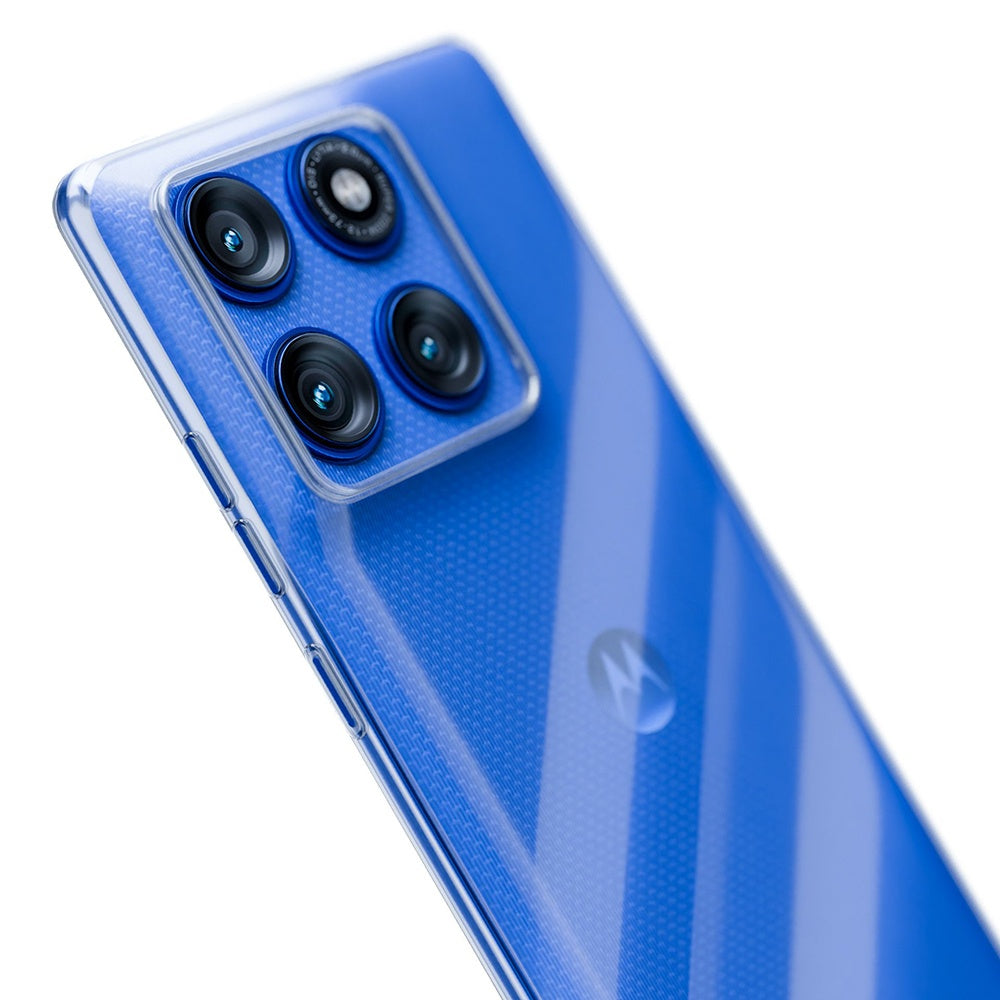 3mk - Clear Case - Motorola Edge 60 Pro - Transparent