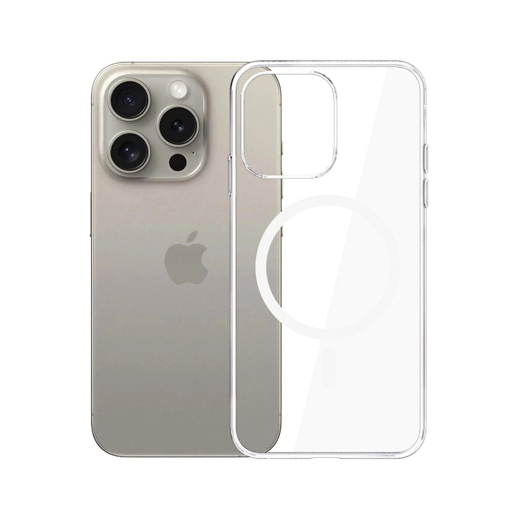 3mk - Clear MagCase - iPhone 15 Pro Max - Transparent