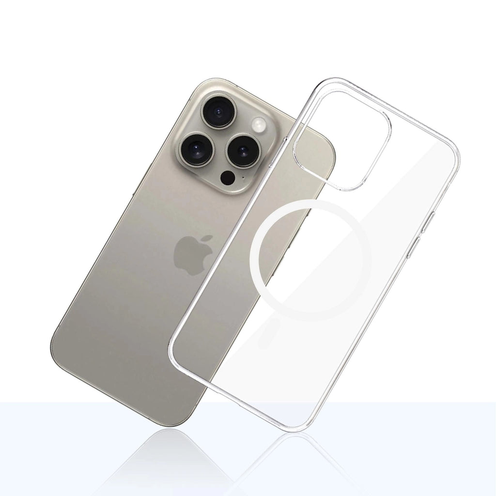 3mk - Clear MagCase - iPhone 15 Pro Max - Transparent