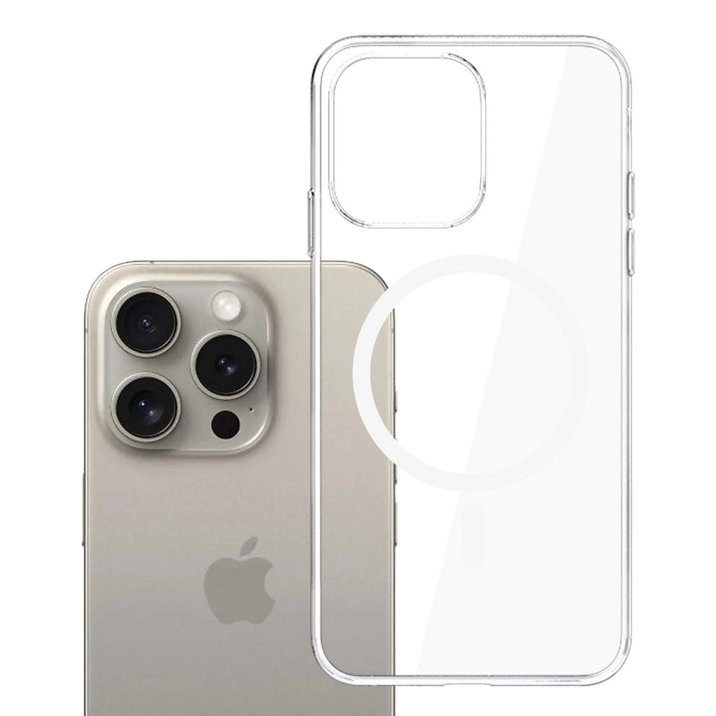 3mk - Clear MagCase - iPhone 15 Pro Max - Transparent