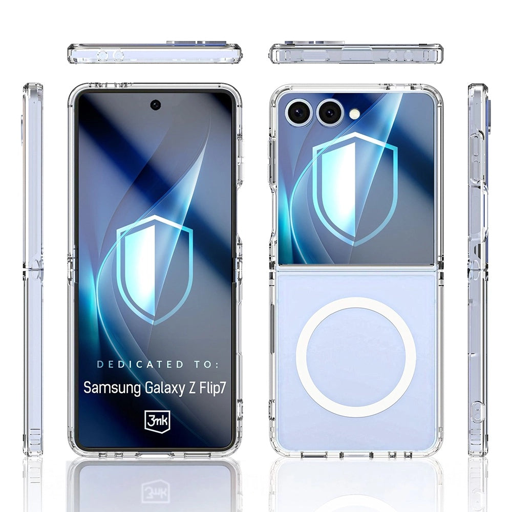 3mk - Armor MagCase - Samsung Galaxy Z Flip7 - Transparent