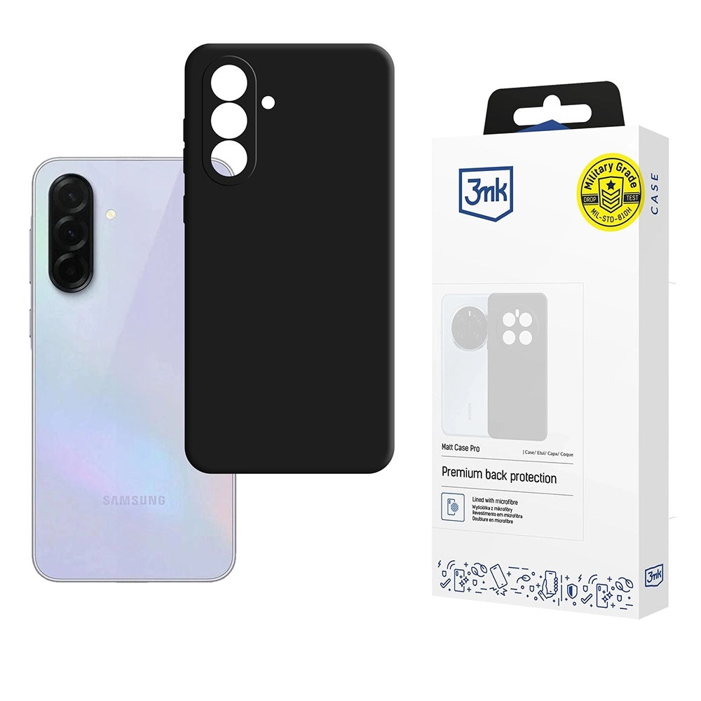 3mk - Matt Case Pro - Samsung Galaxy A36 5G - Black