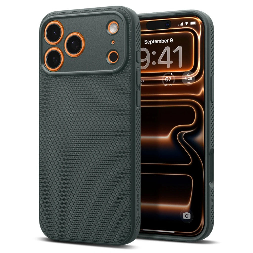 Spigen - Liquid Air (ACS10333) - iPhone 17 Pro - Abyss Green