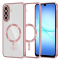 Techsuit - Luxury Crystal MagSafe - Samsung Galaxy A17 5G / A17 4G / M17 / F17 - Pink