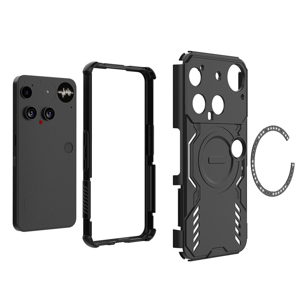 Techsuit - ArmorMag Case - Nothing Phone (3) - Black