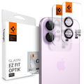 Spigen - (2 pack) Optik.tR EZ Fit Pro Camera Glass (AGL10127) - iPhone 17 / iPhone 16 Plus / iPhone 16 - Purple