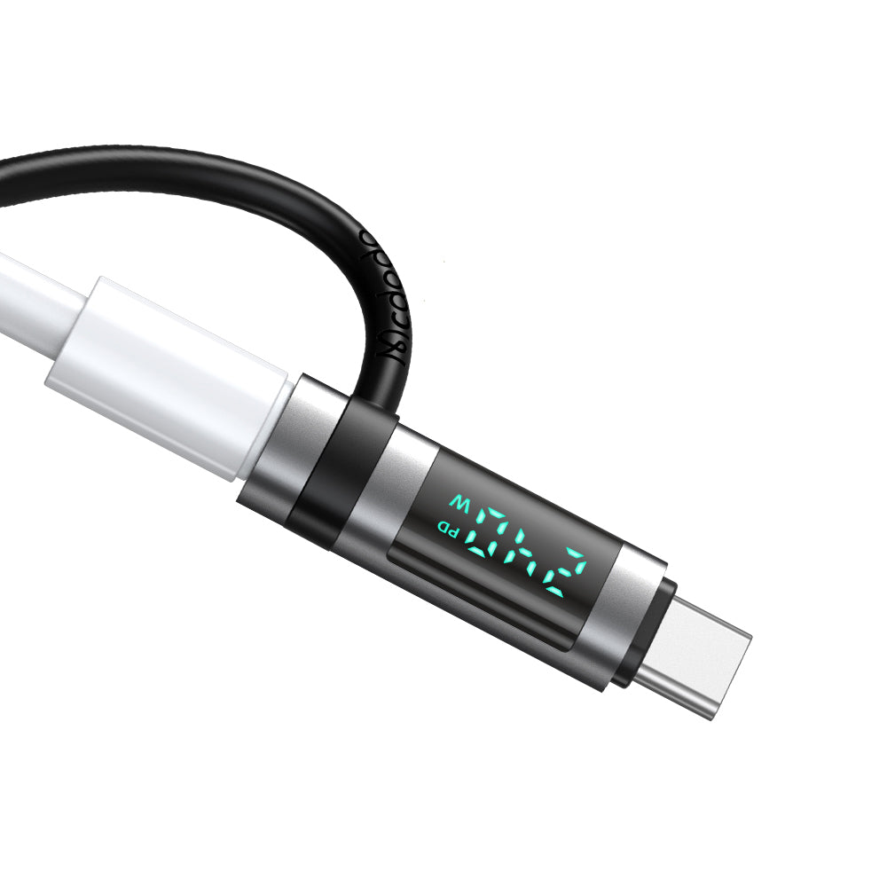 Mcdodo - Adapter Pigeon Series (OT-2620) - with Silicone Hook, Aluminium Alloy, USB-C to USB-C, 240W, Portable Design - 